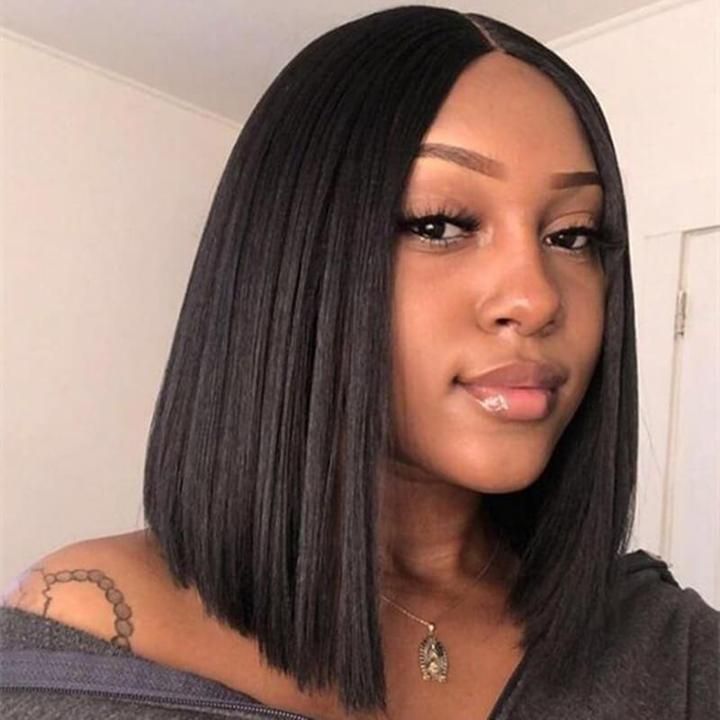 Lace Frontal Natural Bob Lace Wig Unit