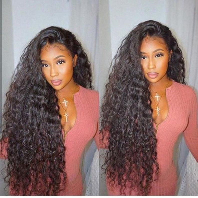 Water Wave Full Density Lace Frontal Wig Unit - Konfident Kay Luxury Virgin Hair Salon & Wig Boutique