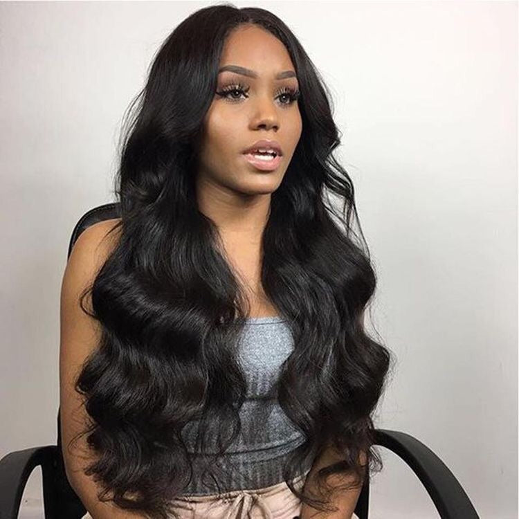 Body Wave Transparent Lace Frontal Full Density Wig Unit - Konfident Kay Luxury Virgin Hair Salon & Wig Boutique