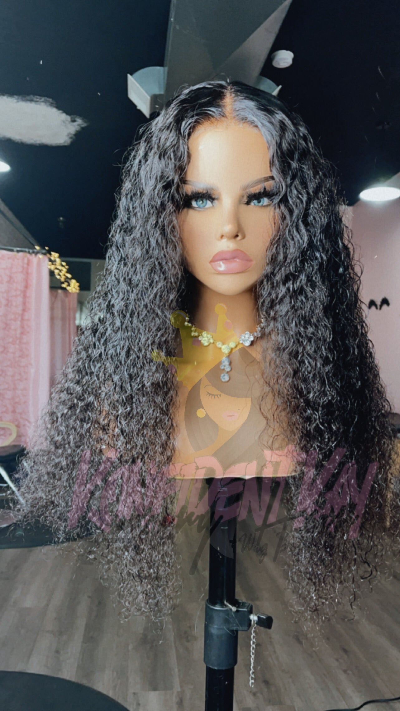 Water Wave Glueless Custom Wig Unit - Konfident Kay Luxury Virgin Hair Salon & Wig Boutique