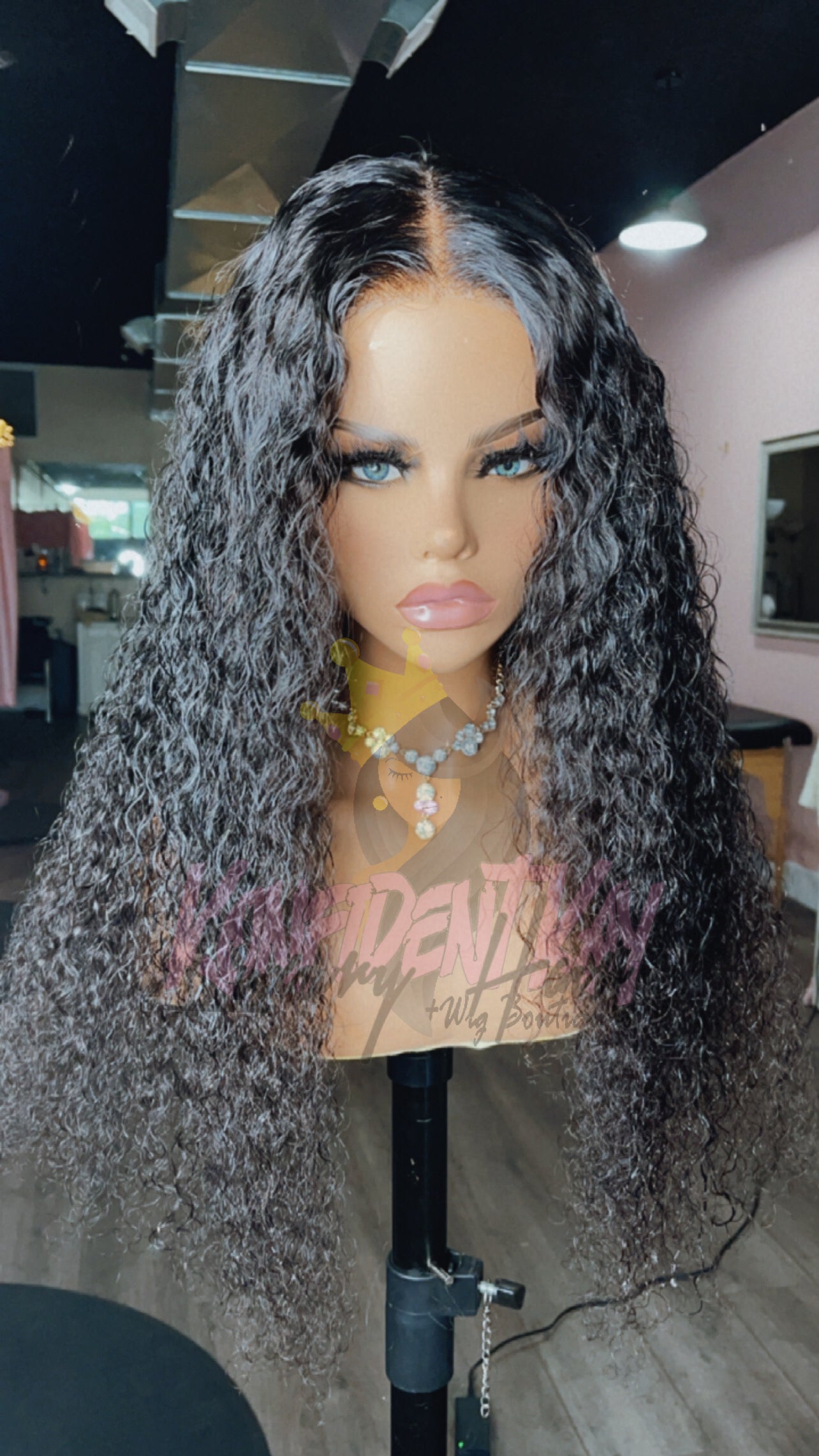 Water Wave Glueless Custom Wig Unit - Konfident Kay Luxury Virgin Hair Salon & Wig Boutique